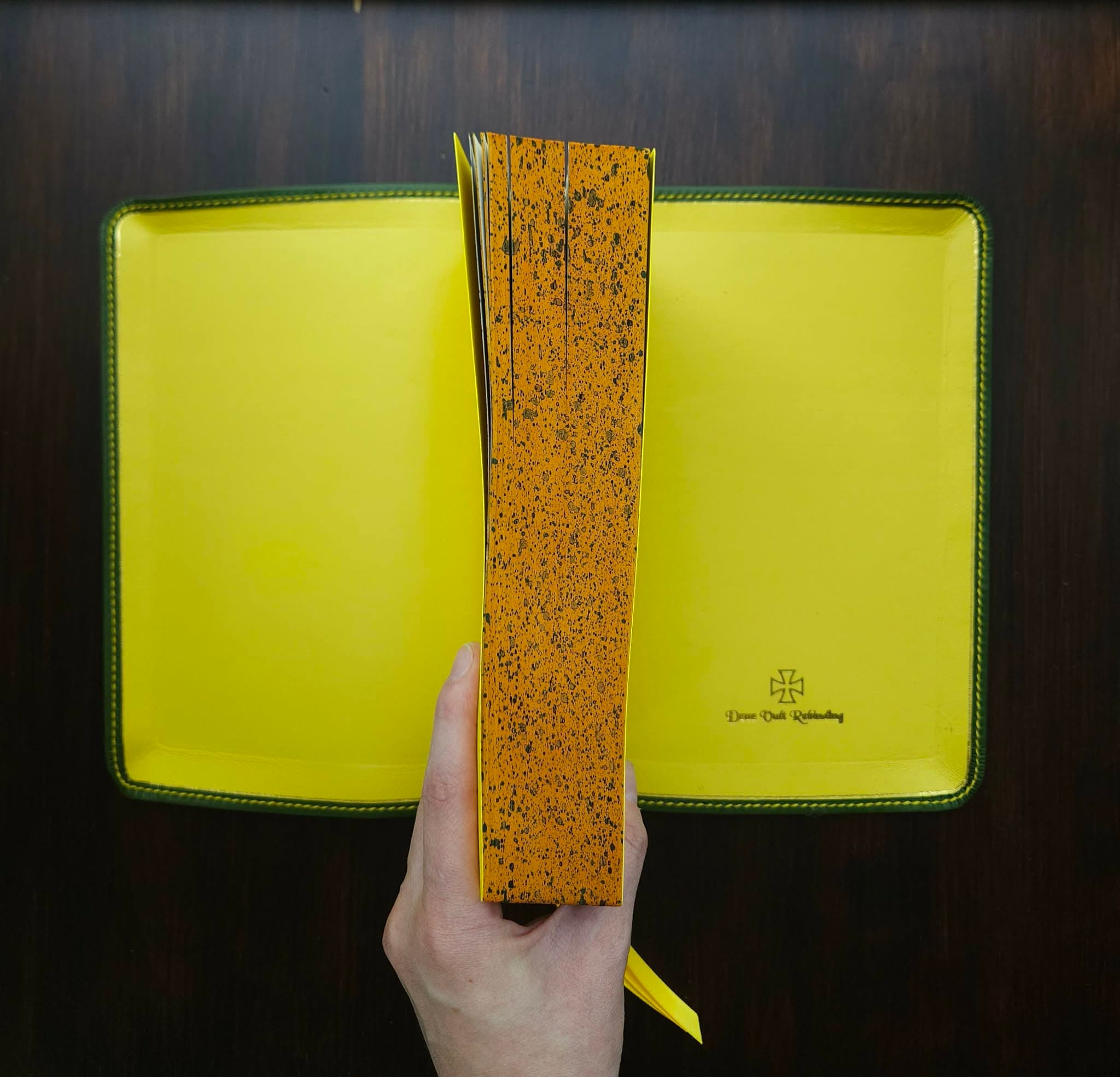 CSB Adorned Bible Rebind - Emerald view 5