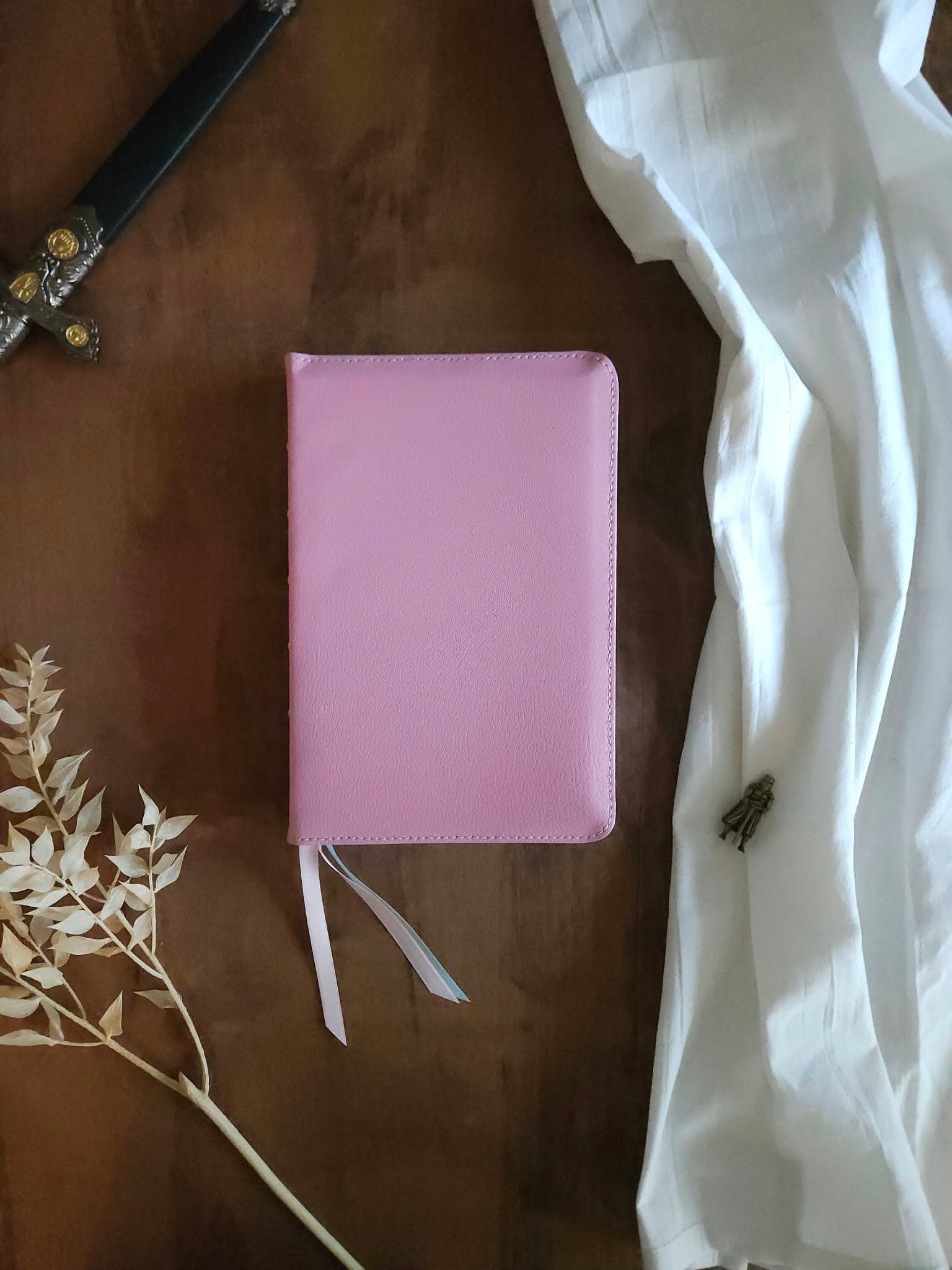 ESV Creeds and Confession Bible Rebind - Alran Sully - Rose view 7