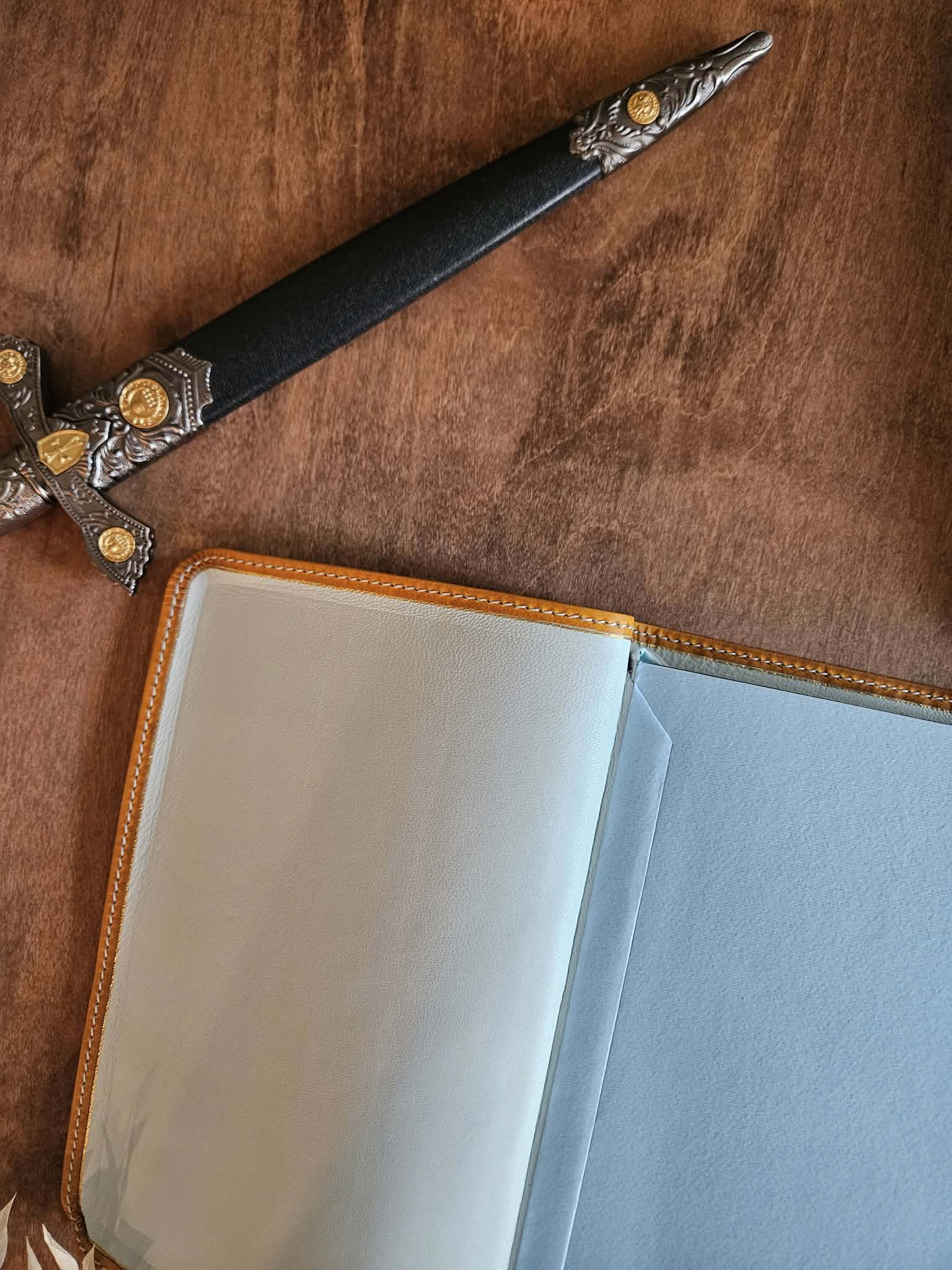 ESV Creeds and Confessions Bible Rebind - Yellow Badalassi Carlo view 5