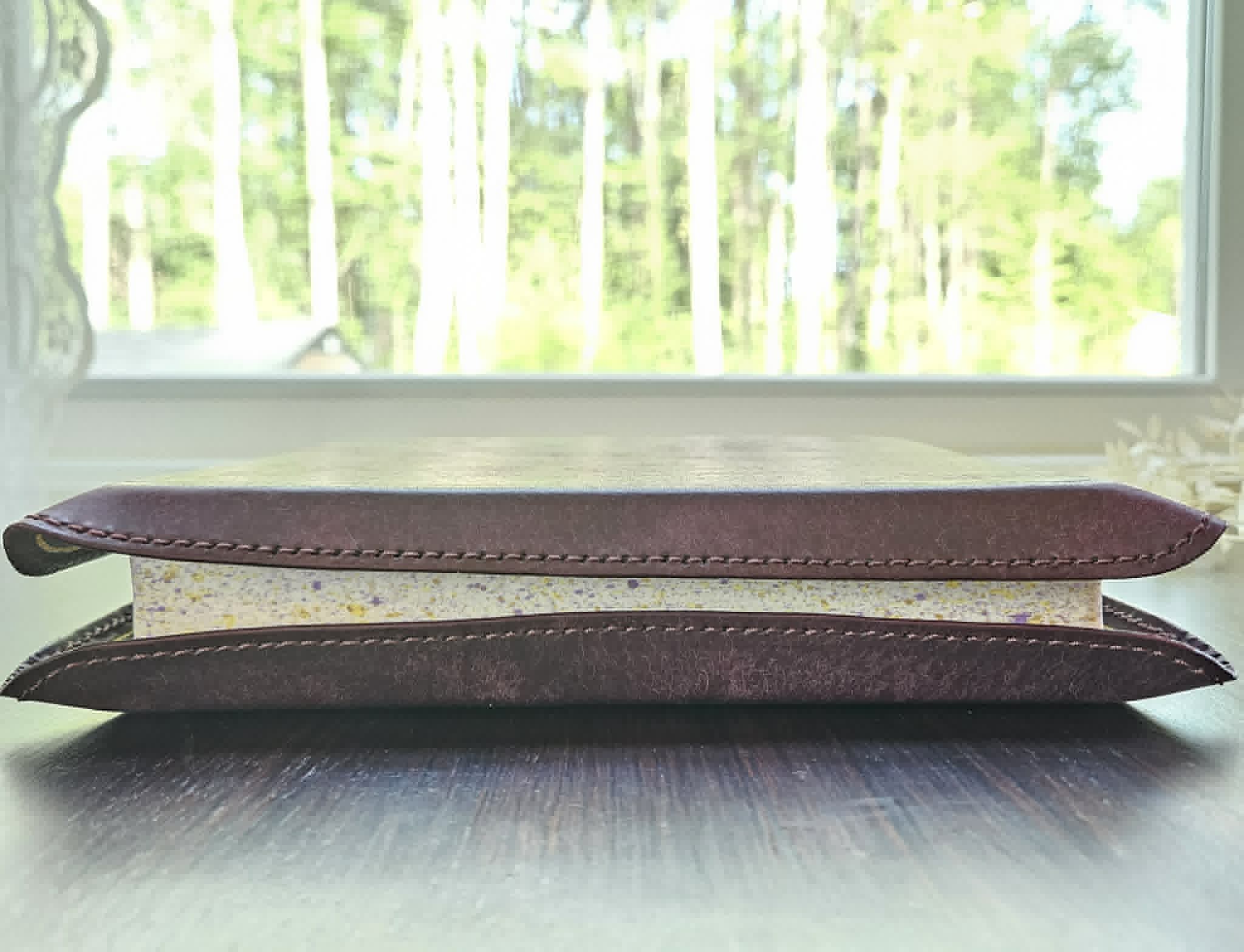 ESV Journaling Study Bible Badalassi Violet view 3