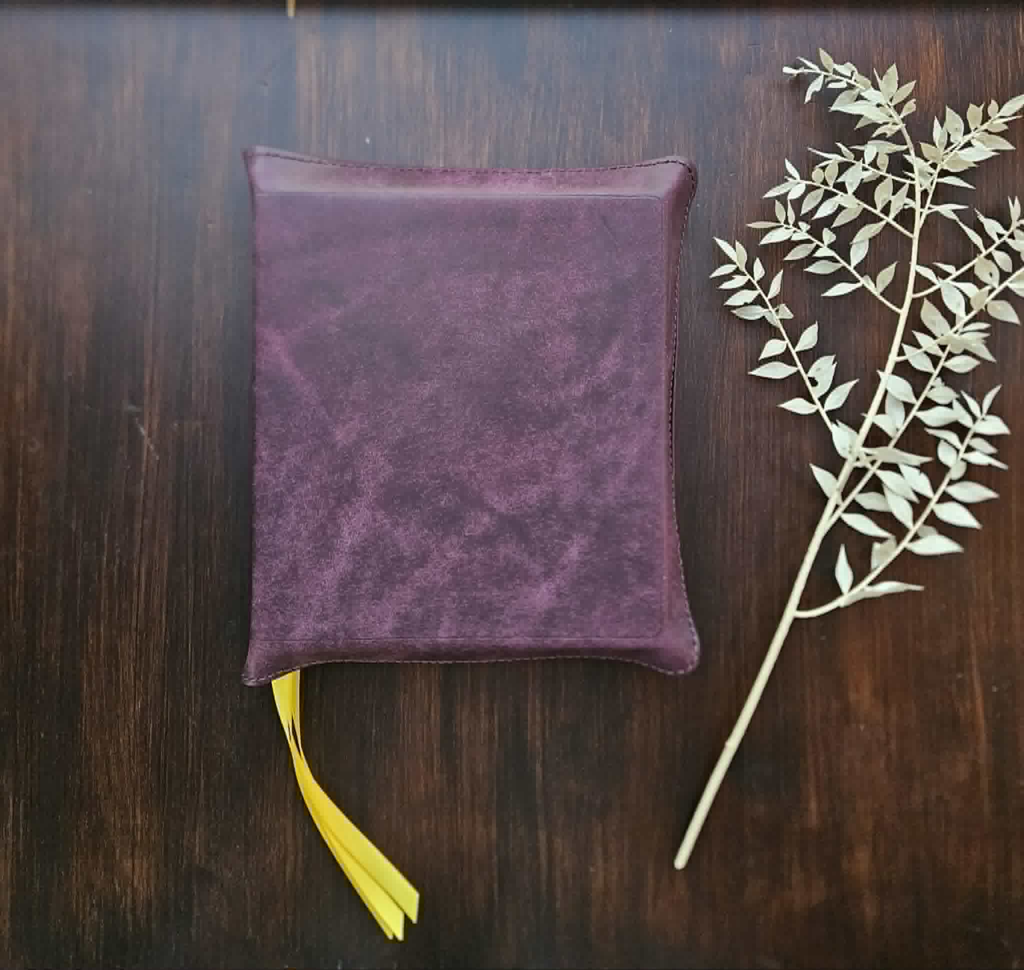 ESV Journaling Study Bible Badalassi Violet view 1