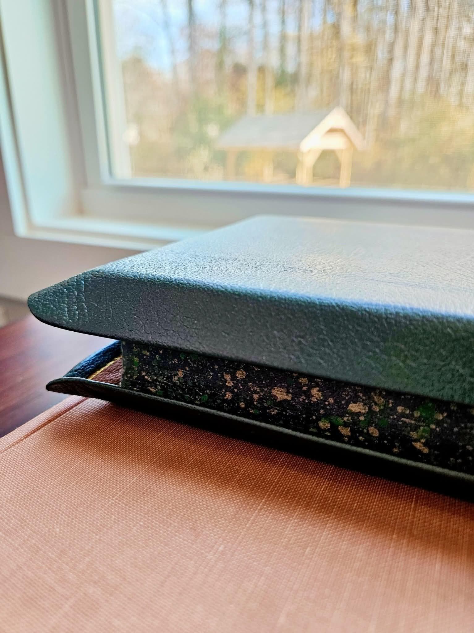 ESV Crossway Student Study Bible Rebind - Forest Green view 2