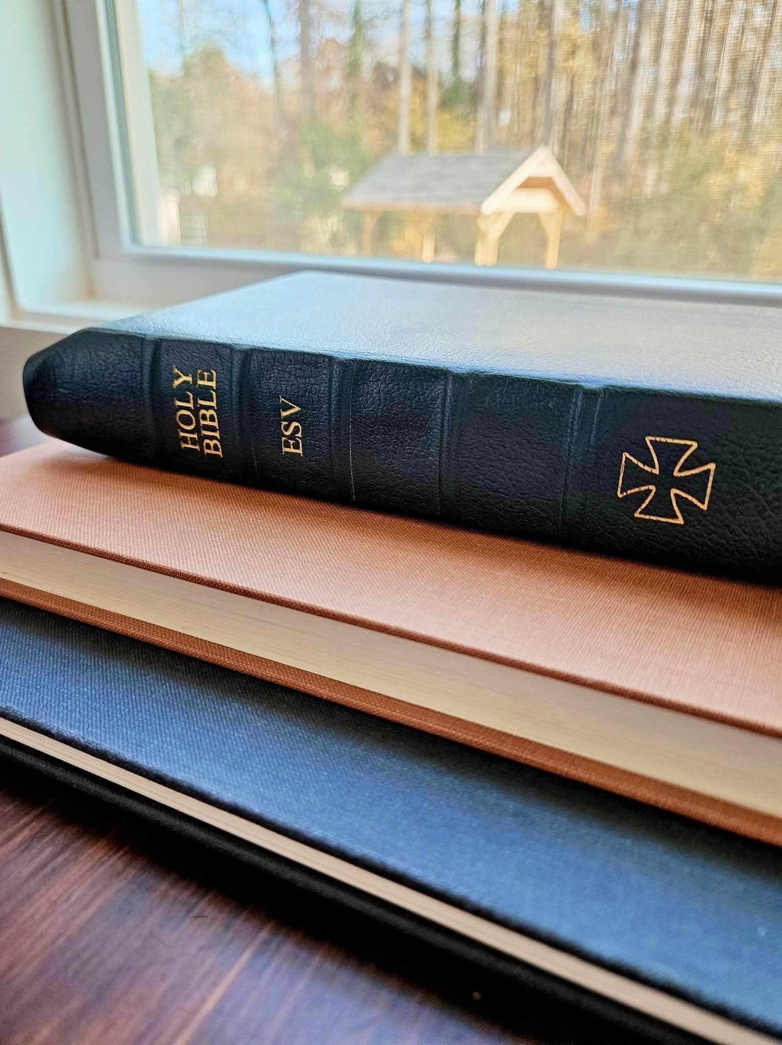 ESV Crossway Student Study Bible Rebind - Forest Green view 5