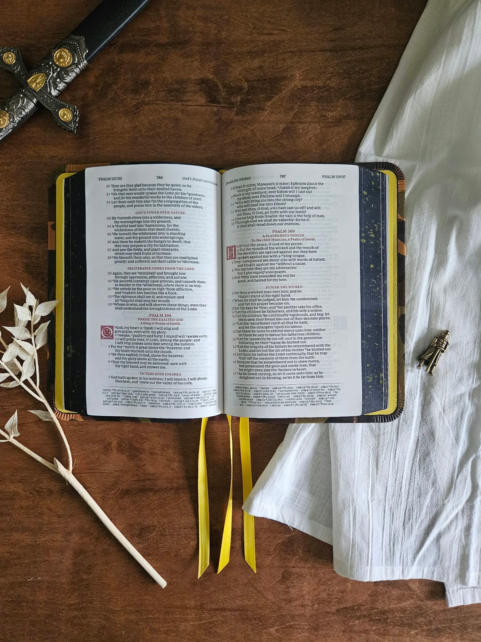 KJV, Personal Size Reference Bible Rebind, Sovereign Collection - Camouflage view 3