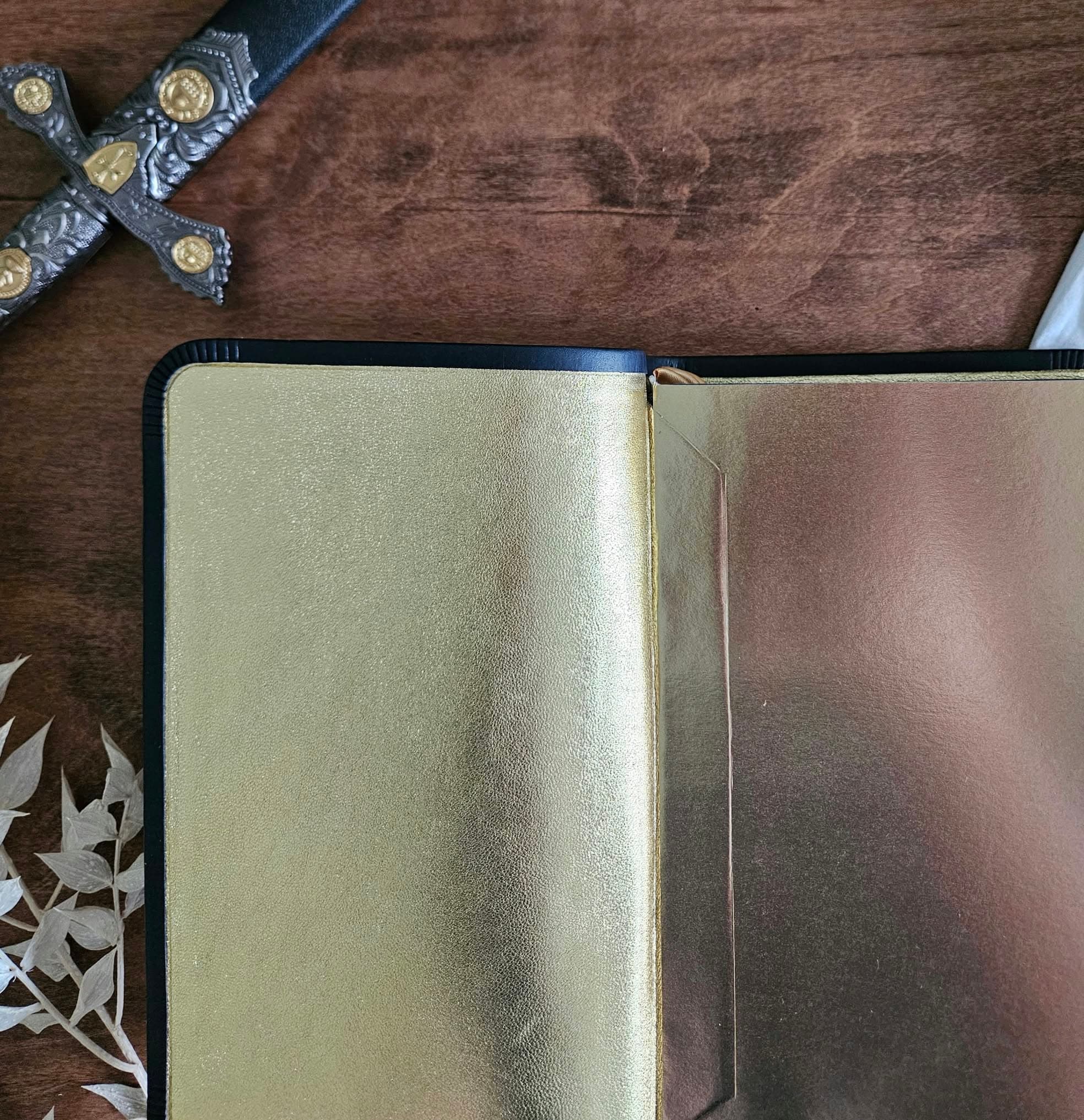 KJV, Personal Size Reference Bible Rebind, Sovereign Collection in Navy view 13